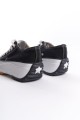 PARIS Bağcıklı Ortopedik Taban Kadın Sneaker Ayakkabı BT Siyah