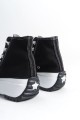 ROMA Bağcıklı Ortopedik Taban Kadın Sneaker Ayakkabı BT Siyah